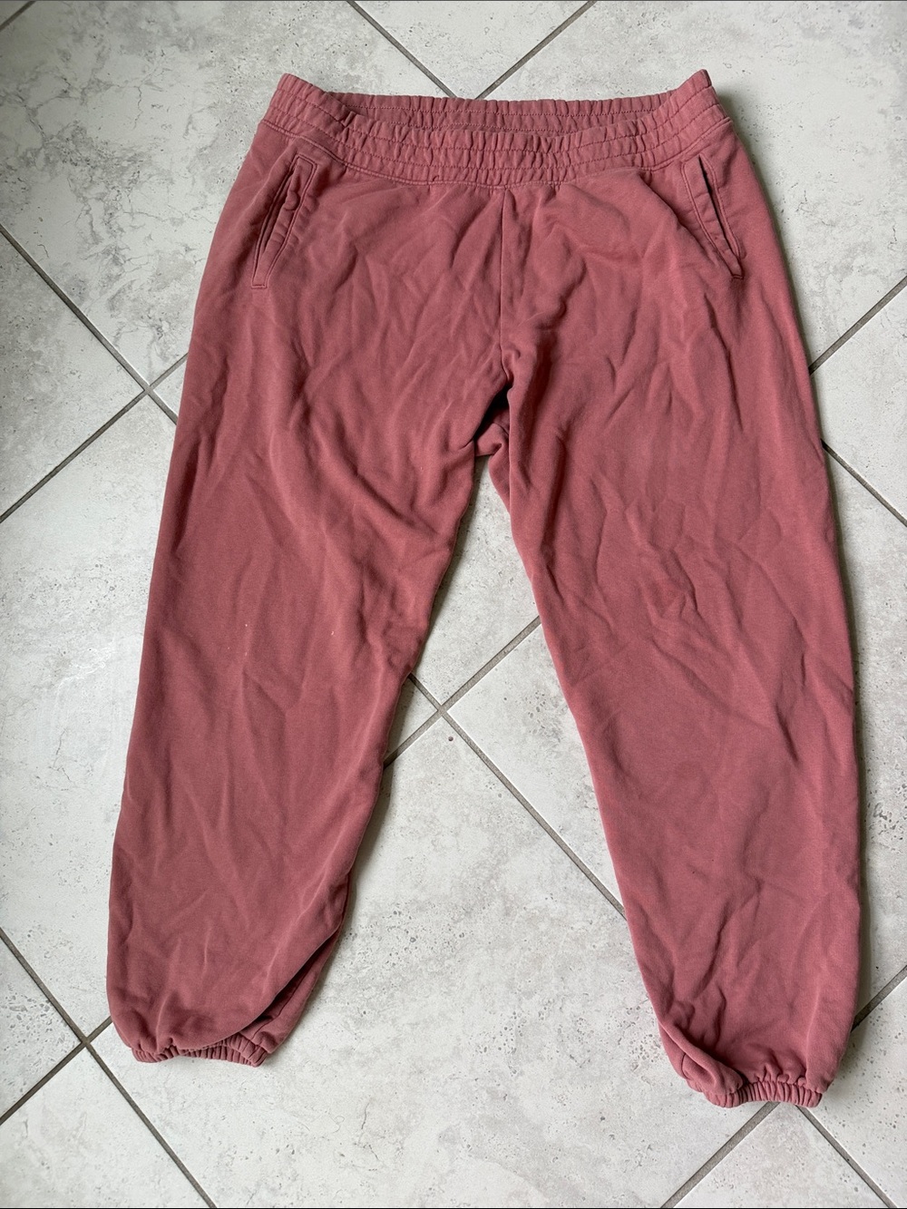 Offline by Aerie Women’s Dusty Rose Elastic Waist Joggers